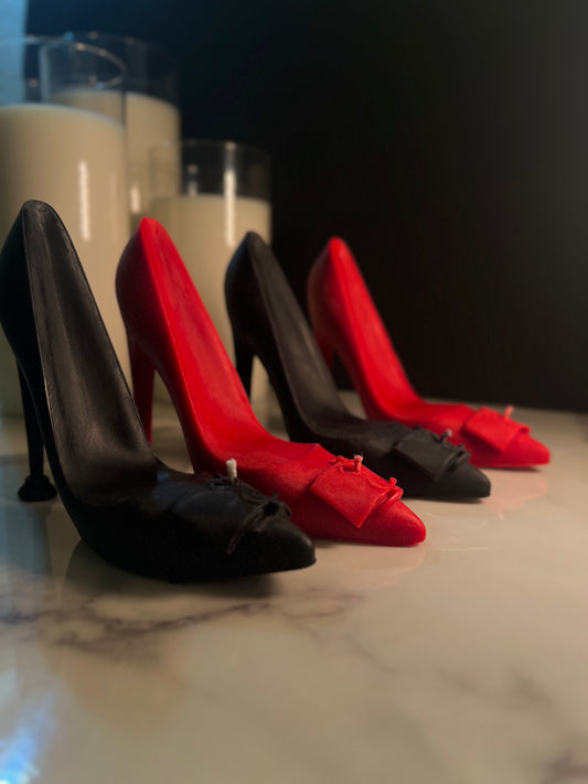 High Heel Shoes Candle